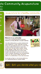 Mobile Screenshot of communityacupuncturetoronto.ca